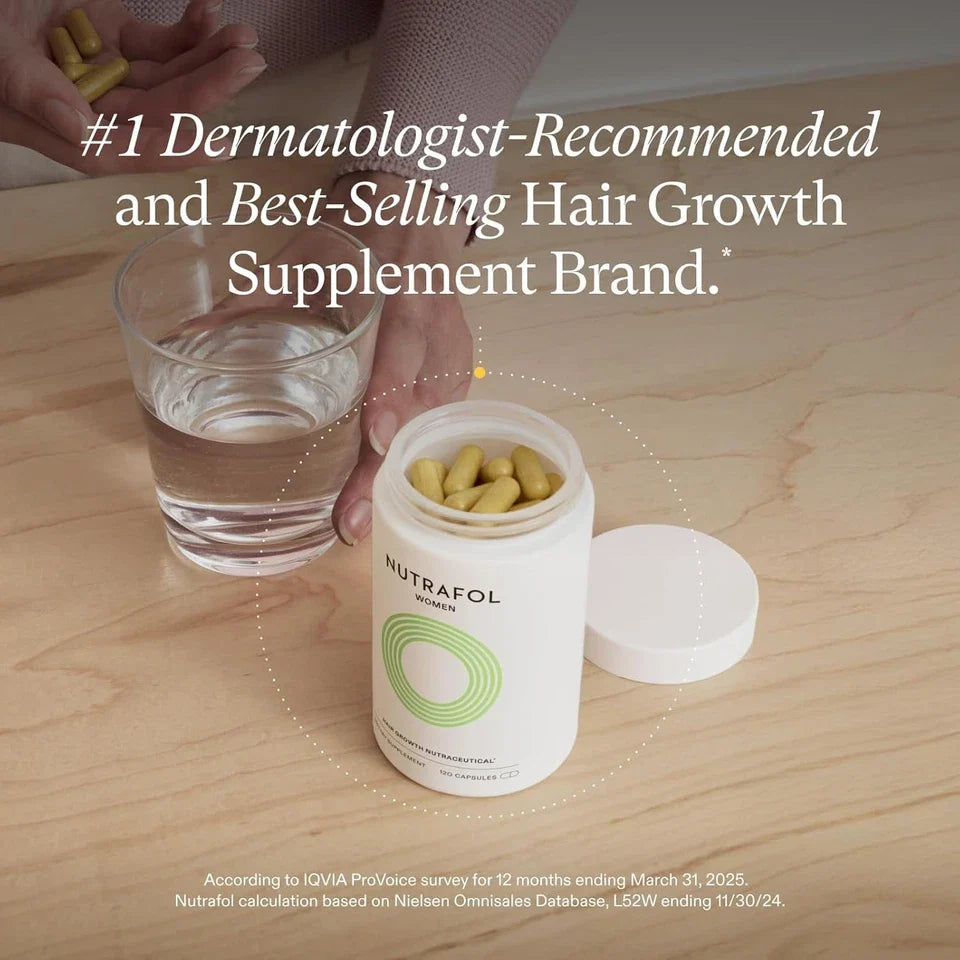 Nutrafol Women Hair Growth Supplement 18-44, Clinically Proven