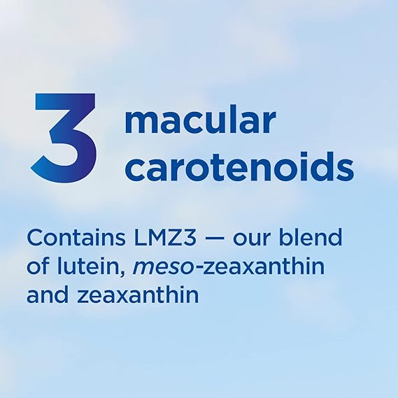 Eye Health Support Capsules – Vision & Macular Support Formula, 90 Count