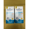 2 New Nordic Naturals Ultimate Omega-D3 1280mg - 120 Soft Gels