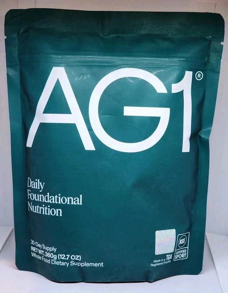 Authentic AG1 Athletic Greens Powder Pouch 12.7 oz 360g 30 Day Supply