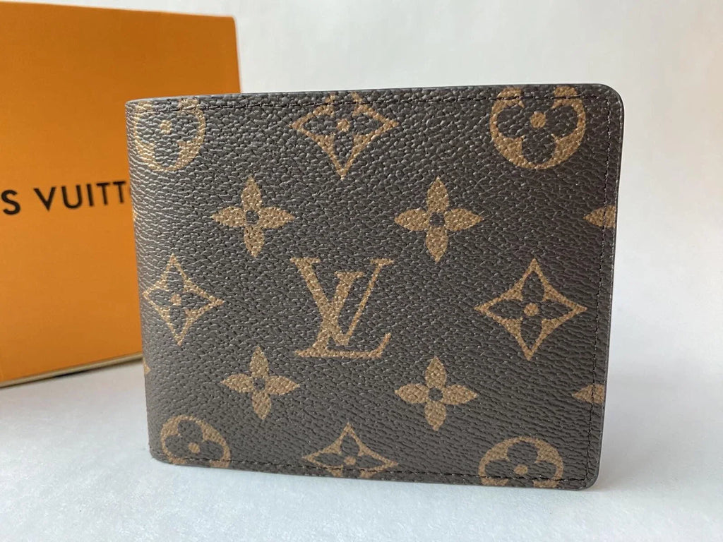Louis Vuitton Brown Monogram Canvas Multiple Wallet