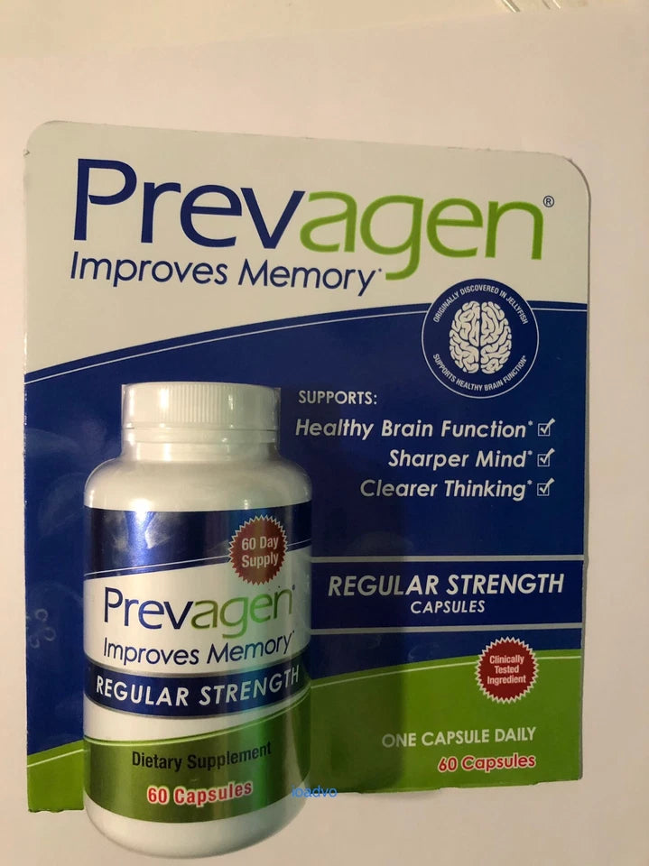 Prevagenn Regular Strength Improves Memory 10MG 30 or 60 Capsules