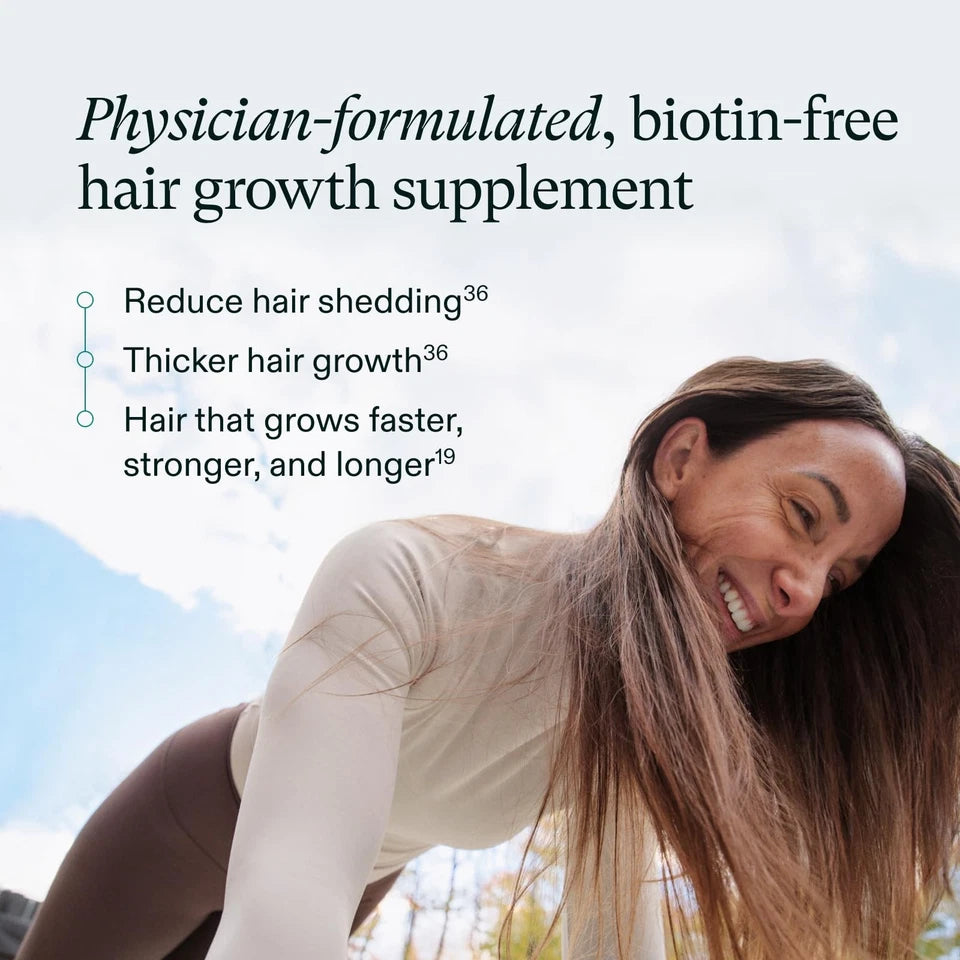 Nutrafol Women's Hair Growth Supplement 18-44 | Thicker, Stronger Hair