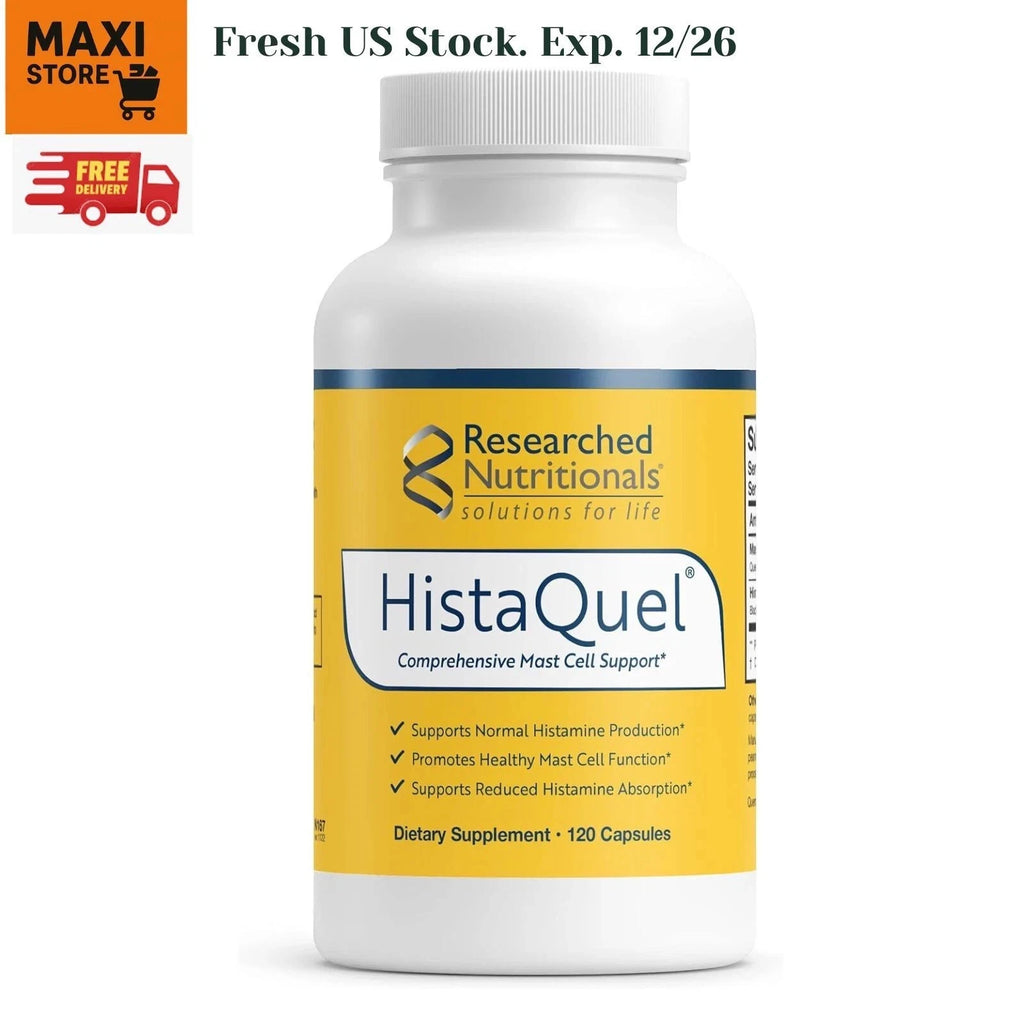 Researched Nutritionals HistaQuel -Mast Cell & Histamine Support 120 Caps