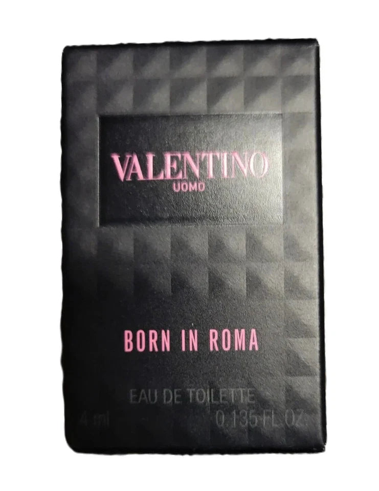 Valentino Uomo Born in Roma Eau De Toilette EDT Mini Splash Dab 4ml/0.135 oz