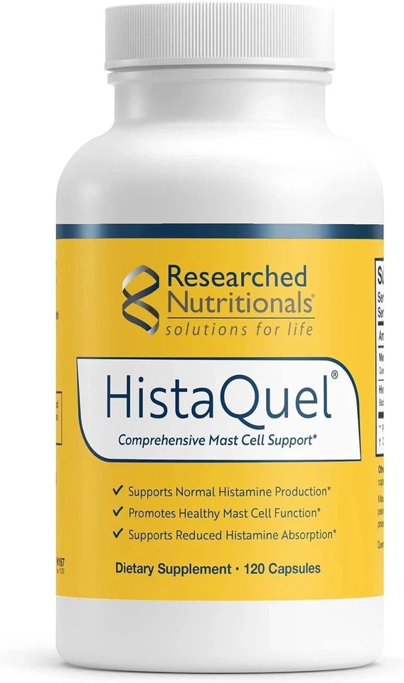 Researched Nutritionals HistaQuel -Mast Cell & Histamine Support 120 Caps