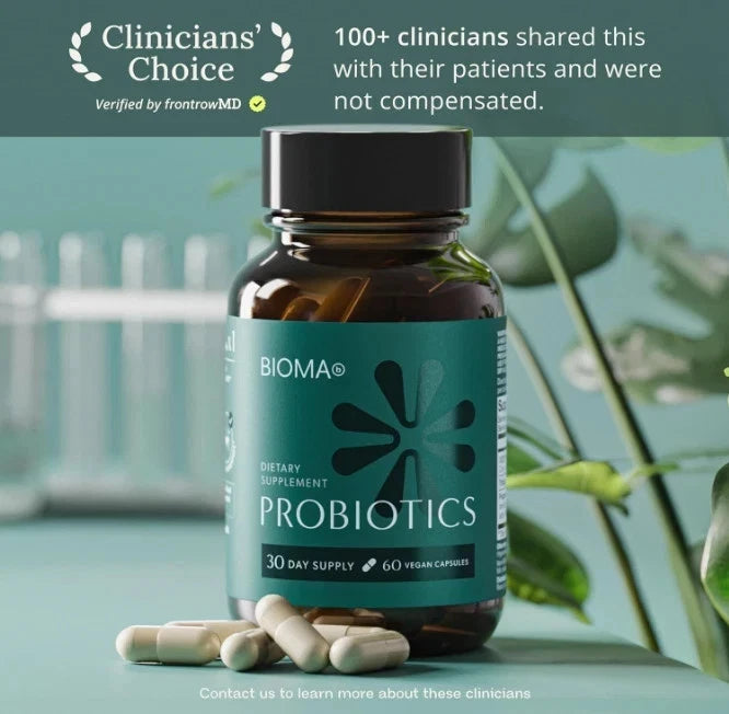 BIOM Probiotics for Digestive Health & Gut Support for Men & Women