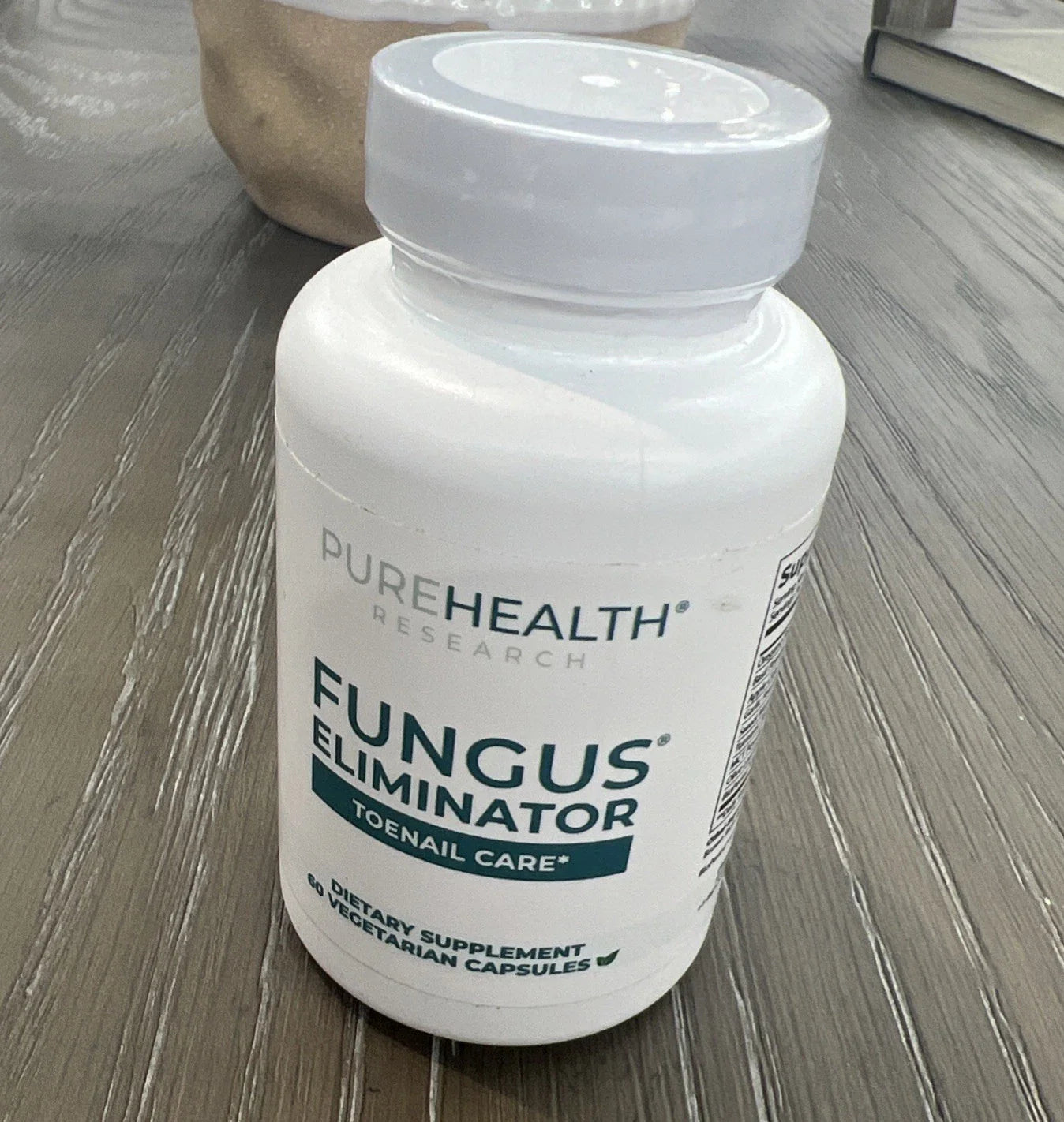 Purehealth research fungus eliminator toenail care 60 vegetarian capsules